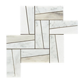Calacatta Gris Modella Multi Finish Marble Mosaic