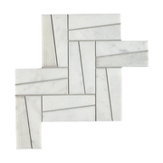 Calacatta Gris Modella Multi Finish Marble Mosaic