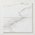 Calacatta Lincoln 12x24 Satin Marble Tile close-up