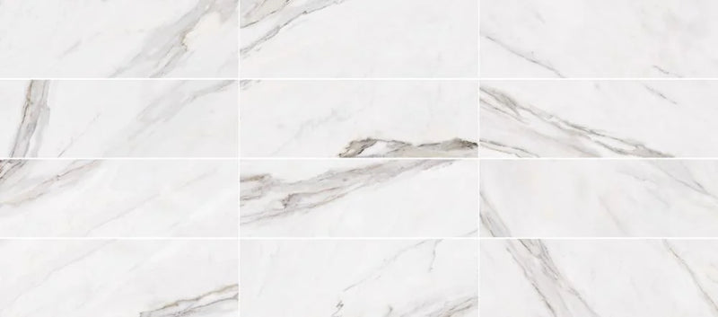 Calacatta Lux 11.8x35.4 Porcelain Tile