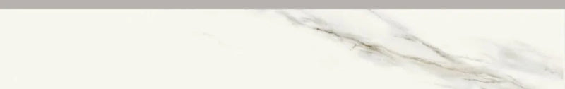 Calacatta Lux Rodapie Calacatta Superwhite Satin Rec 3.7x23.6 Baseboard Porcelain Trim