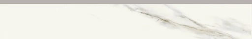 Calacatta Lux Rodapie Calacatta Superwhite Satin Rec 3.7x23.6 Baseboard Porcelain Trim