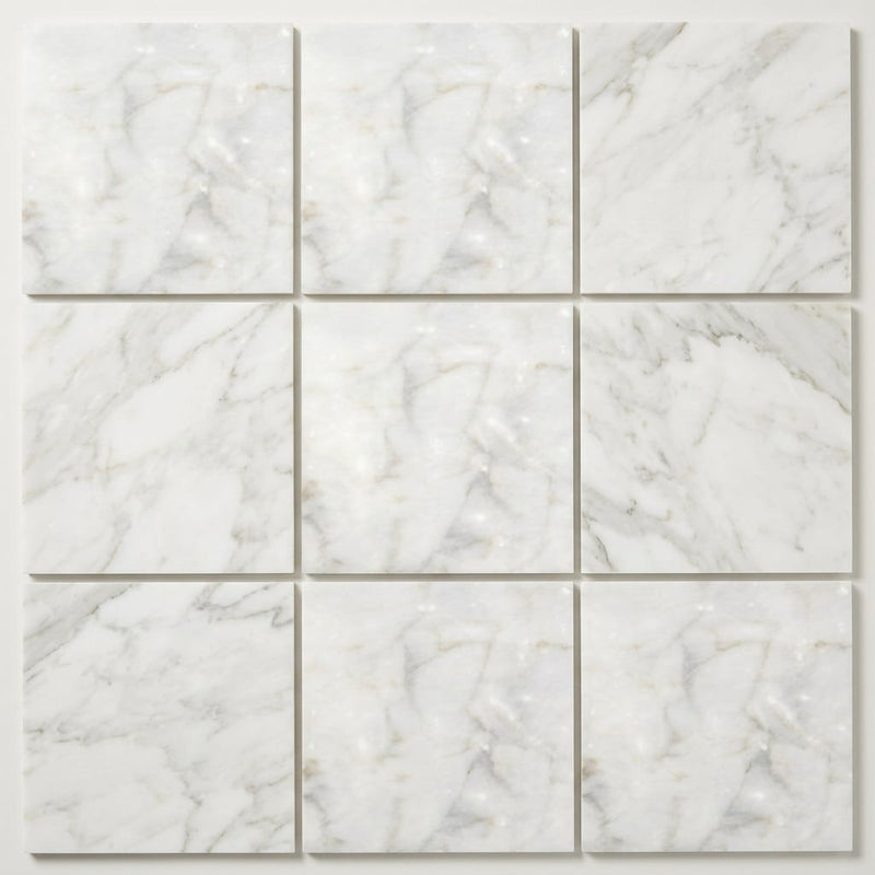 Calacatta Oliva Marble 12x12 Polished Tile close-up