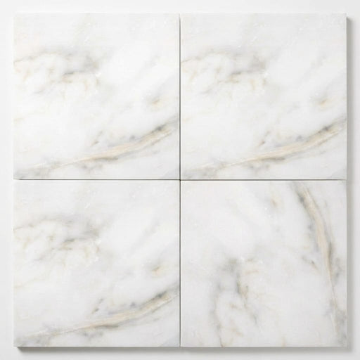Calacatta Oliva Marble 18x18 Honed Tile close-up