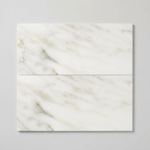 Calacatta Oliva Marble 18x36 Honed Tile close-up