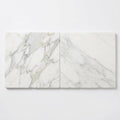 Calacatta Oliva Marble 24x24 Honed Tile close-up