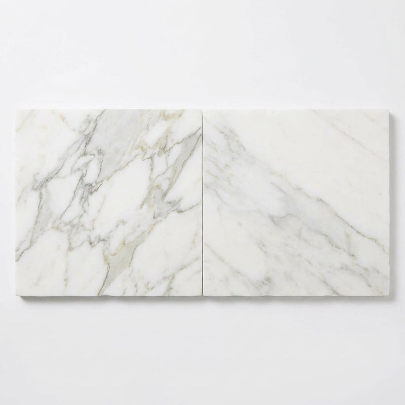 Calacatta Oliva Marble 24x24 Honed Tile close-up