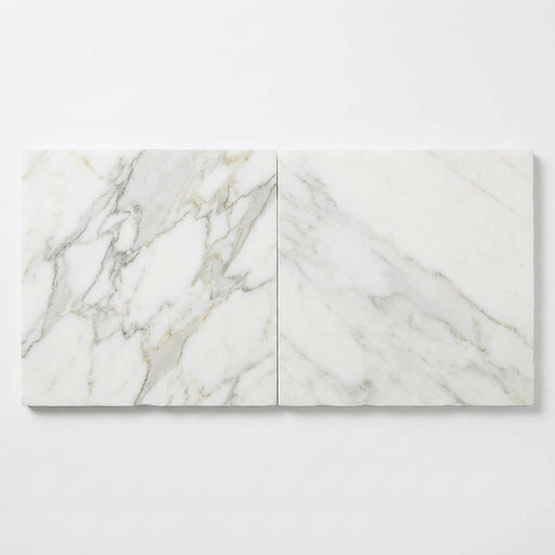 Calacatta Oliva Marble 24x24 Honed Tile close-up
