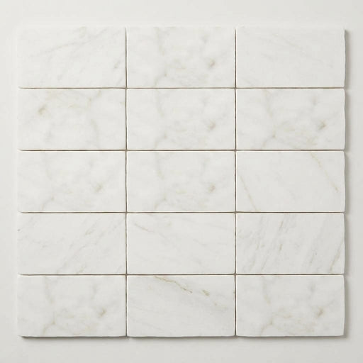 Calacatta Oliva Marble 3x6 Honed Tile close-up