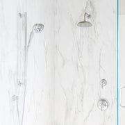 Calacatta Oro 3" Hexagon Honed Marble Mosaic