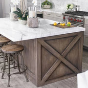 Calacatta Oro 3" Hexagon Honed Marble Mosaic