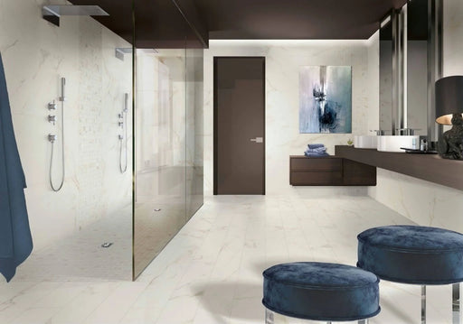 Calacatta Puro 2x2 Natural Porcelain Mosaic Tile