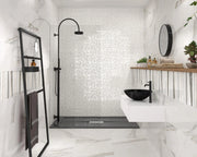 Calacatta Lux Mosaico Lux 11.8x11.8 Porcelain Mosaic