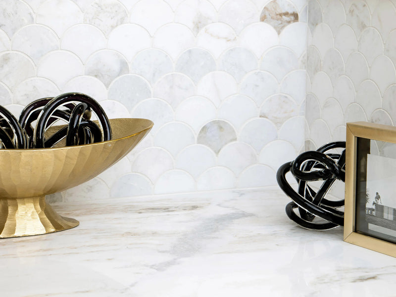 Calacatta Umber 24x24 Polished Marble Tile