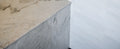 Calacatta Umber 1x4 Herringbone Honed Marble Mosaic