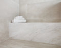 Calacatta Umber 8x8 Hexagon Honed Marble Mosaic