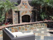 California Gold 12x12 Gauged Slate Tile