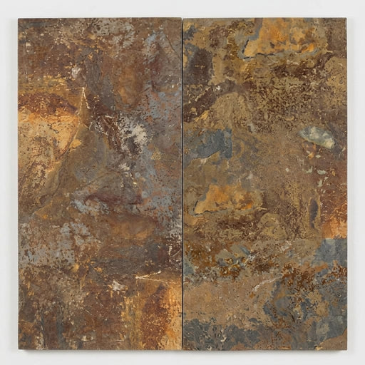 California Gold 12x24 Gauged Slate Tile close-up