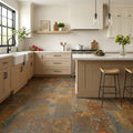 California Gold 12x24 Gauged Slate Tile — Kitchen floor