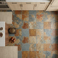 California Gold 24x24 Gauged Slate Tile — Kitchen floor