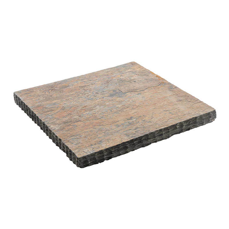 California Gold Slate Natural 21 x 21 x 2 Slate Column Cap Cap