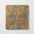 California Gold Slate Natural 10 x 24 x 2 Slate Wall Cap Cap 12x24 close-up