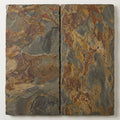 California Gold Slate Natural 12 x 24 x 2 Slate Wall Cap Cap 12x24 close-up