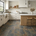 California Gold Slate Natural 12 x 24 x 2 Slate Wall Cap Cap 12x24 tile — Kitchen floor
