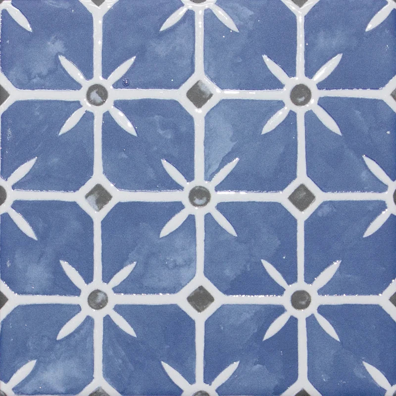 Caliope Marine 6x6 Glazed Porcelain Pool Tile