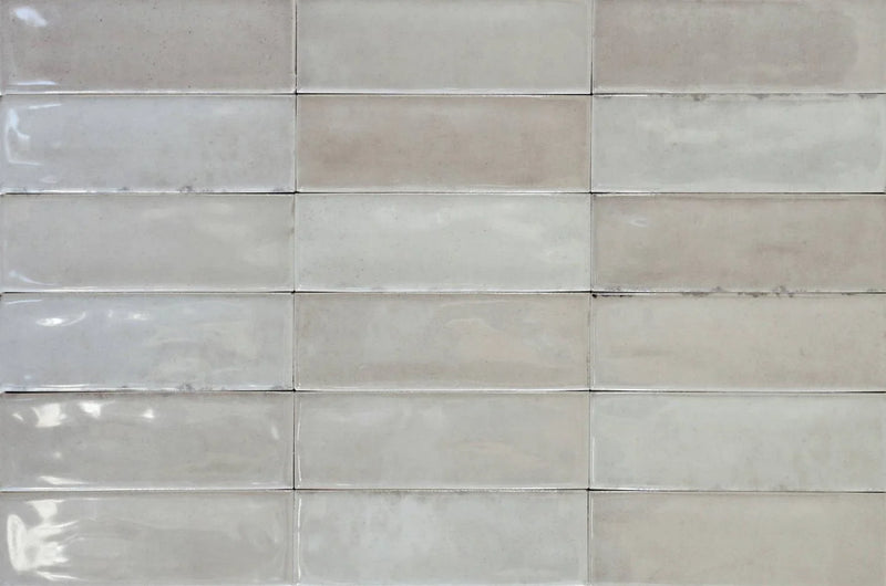 Calpe Greige 2x6 Glossy Ceramic Tile