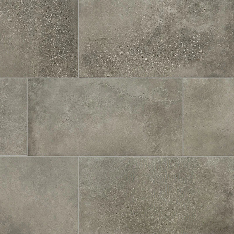 Calypso Graphite 12x24 Matte Porcelain Stone Look Floor Tile