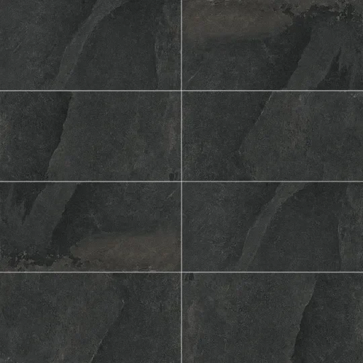 Canyon Black 12x24 Matte Porcelain Tile