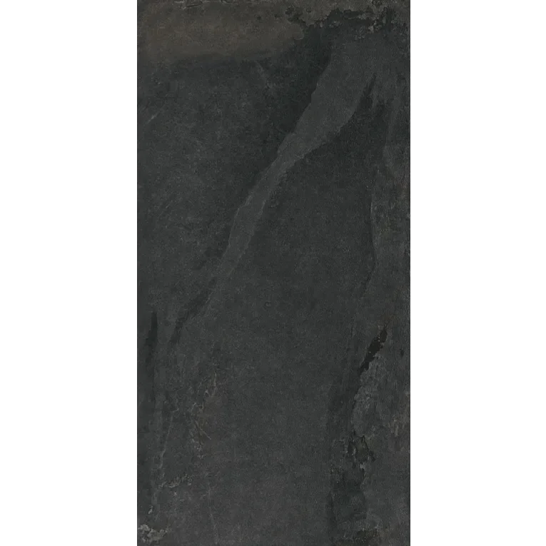 Canyon Black 3x12 Surface Bullnose Stone Look Porcelain Trim
