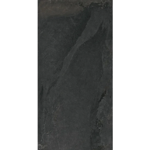 Canyon Black 3x12 Surface Bullnose Stone Look Porcelain Trim