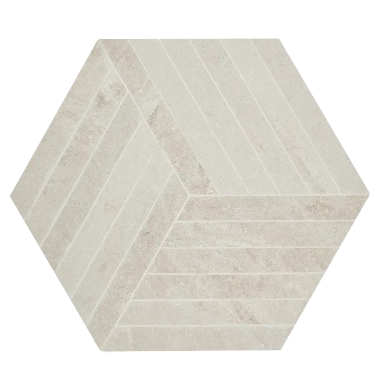 Canyon Ivory 2x2 Porcelain Mosaic