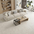 Canyon Ivory 24x48 Porcelain Tile — Living Room floor