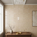 Cappuccino Marble 12x12 Polished Tile — Hallway floor