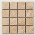 Cappuccino Marble 2x2 Polished Mosaic close-up