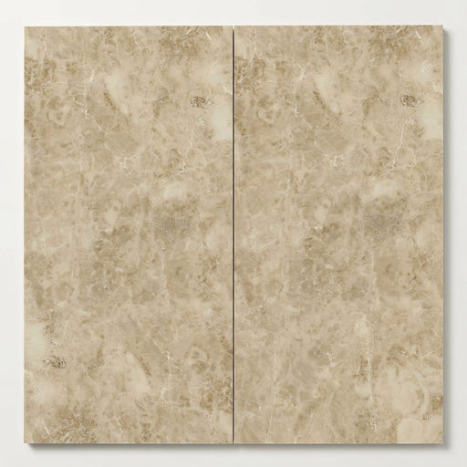 Cappucino Marble Tile 12x24 Polished close-up