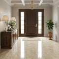 Cappucino Marble Tile 18x18 Polished — Foyer floor