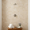 Capri Champagne 2x2 Honed Limestone Mosaic — Spa spa interior