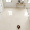Capri Limestone Tile 12x12 Honed — Foyer floor