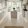 Capri Limestone Tile 12x12 Honed — Kitchen floor