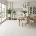 Capri Limestone Tile 18x18 Honed — Living Room floor