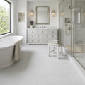 Capri Limestone Tile 18x36 Honed — Primary Bath floor