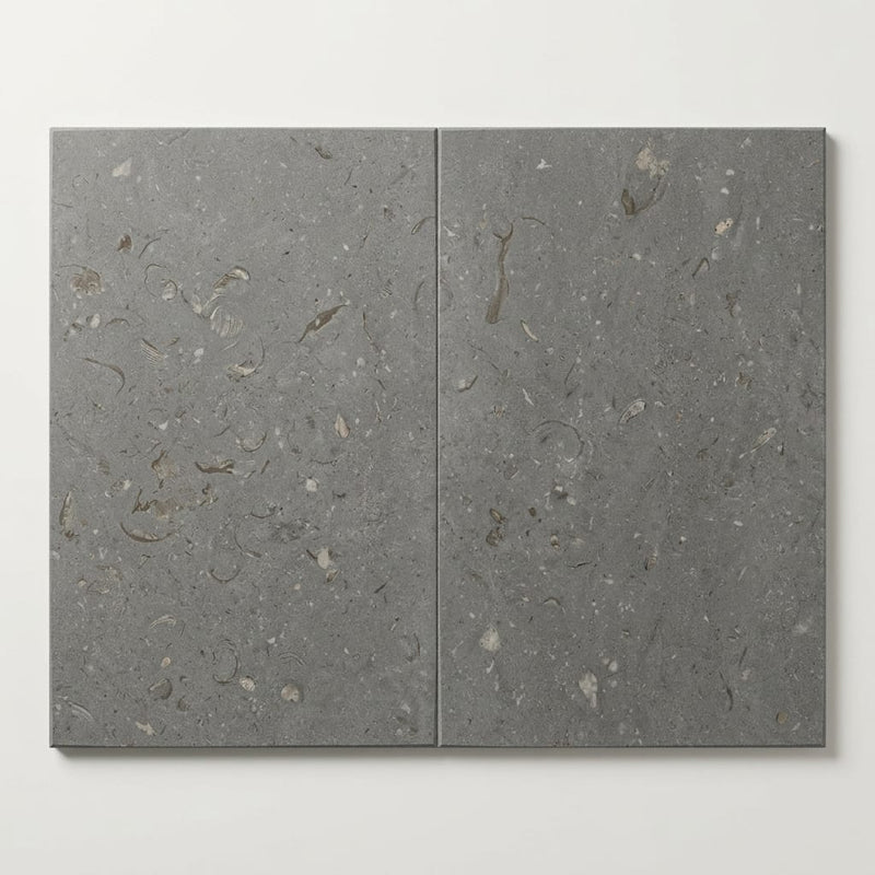 Caracas Blue Limestone Tile 16x24 close-up