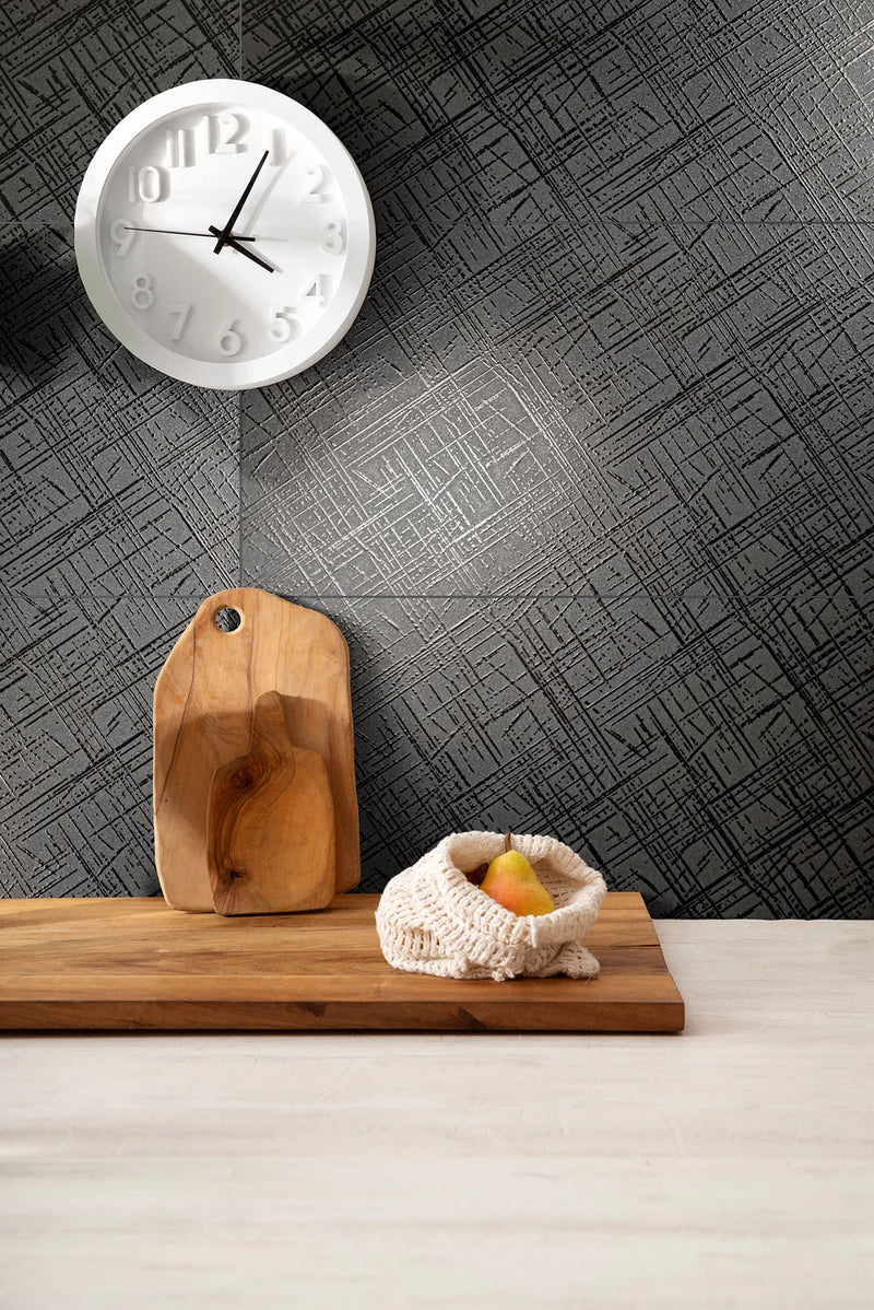 Carbon White 24x24 Lapatto Semi Polished Porcelain Tile