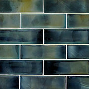 Carbonita 2x6 Subway Misc. Glass Mosaic Tile