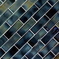 Carbonita 2x6 Subway Misc. Glass Mosaic Tile