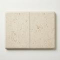 Cardinal Beige Limestone Coping 16x24 Tumbled Bullnose 5 cm close-up
